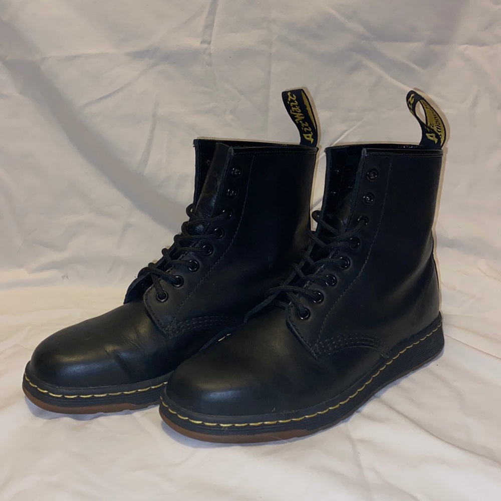 Gently used Dr. Marten 1460 soft wave boots